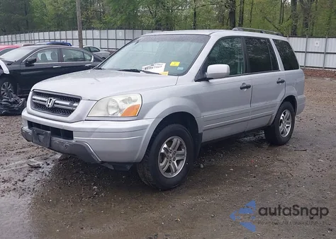 2003 Honda Pilot Ex из США, поврежденный, VIN 2HKYF18423H532100